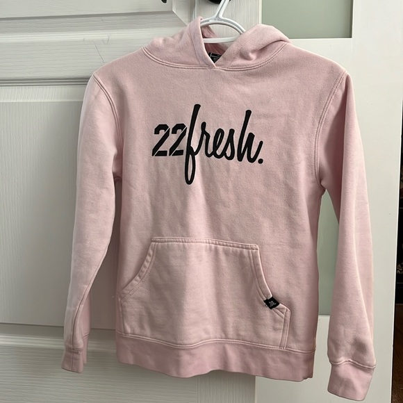 Youth 22 fresh hoodie, pink. - Picture 1 of 2